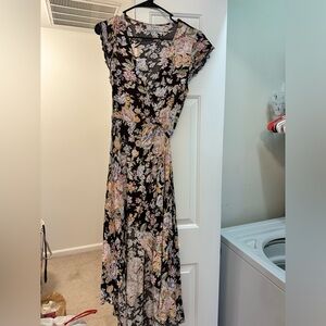 Floral shift dress